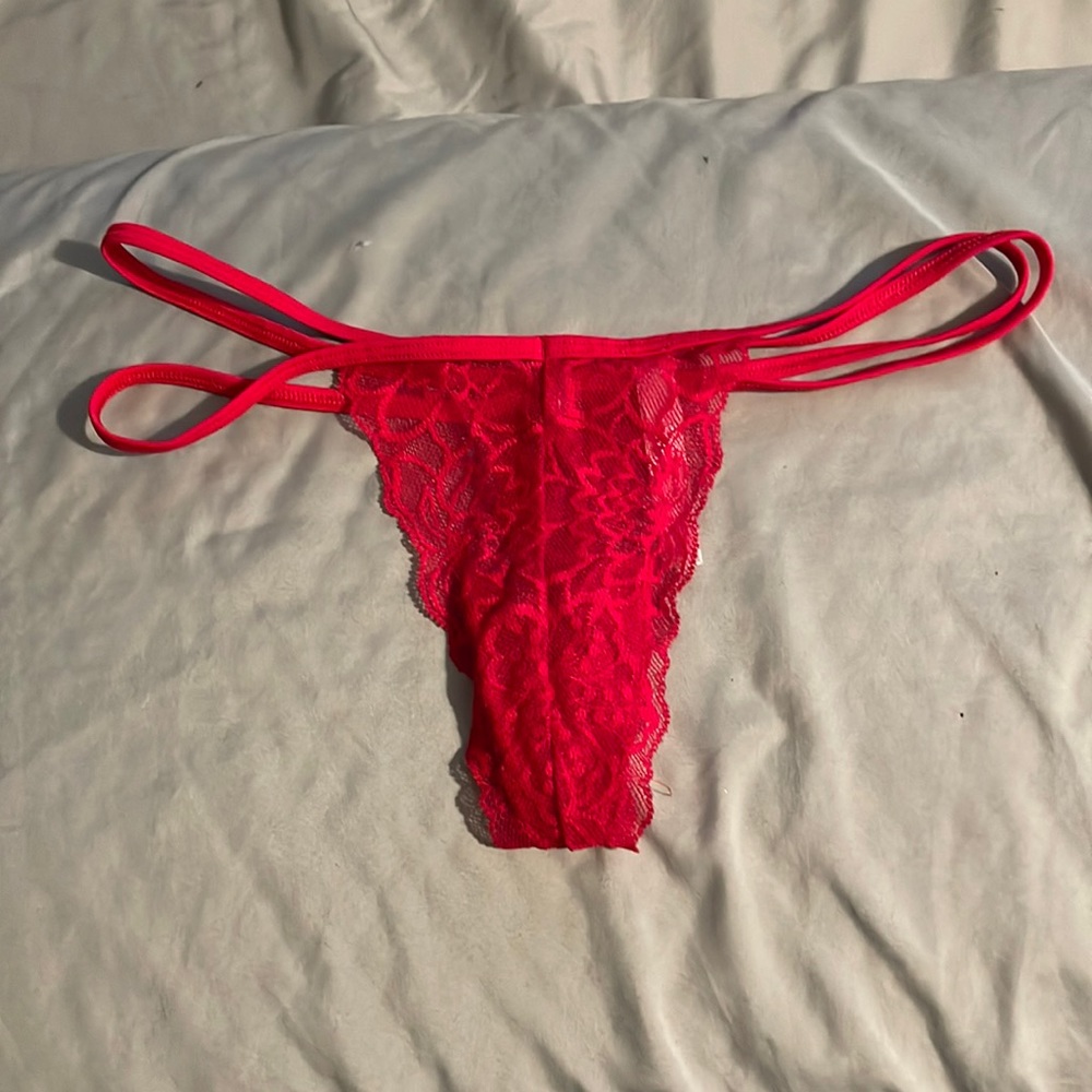 PINK string thong